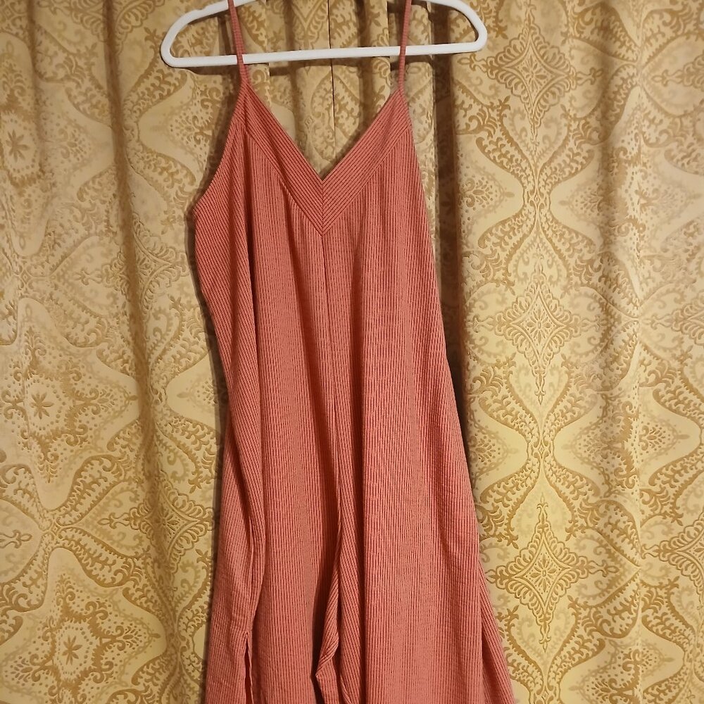 Large striped jumpsuit